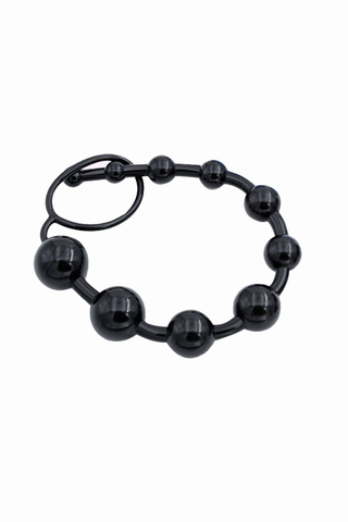 10'' Anal Beads - Black